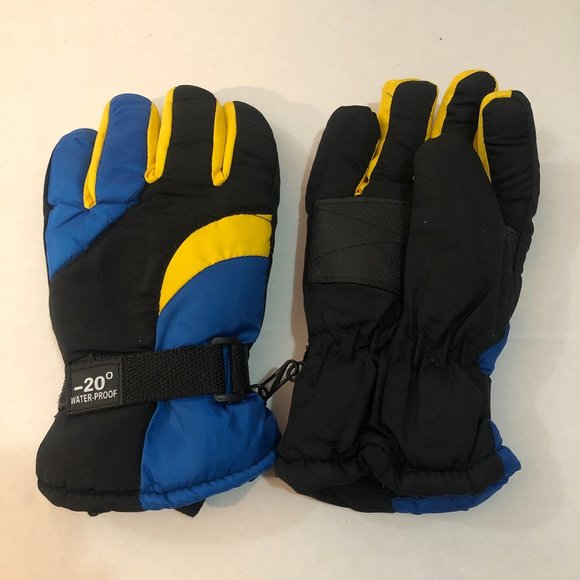 MENS WINTER INSULATED WATERPROOF GLOVES - Picture 3 of 8